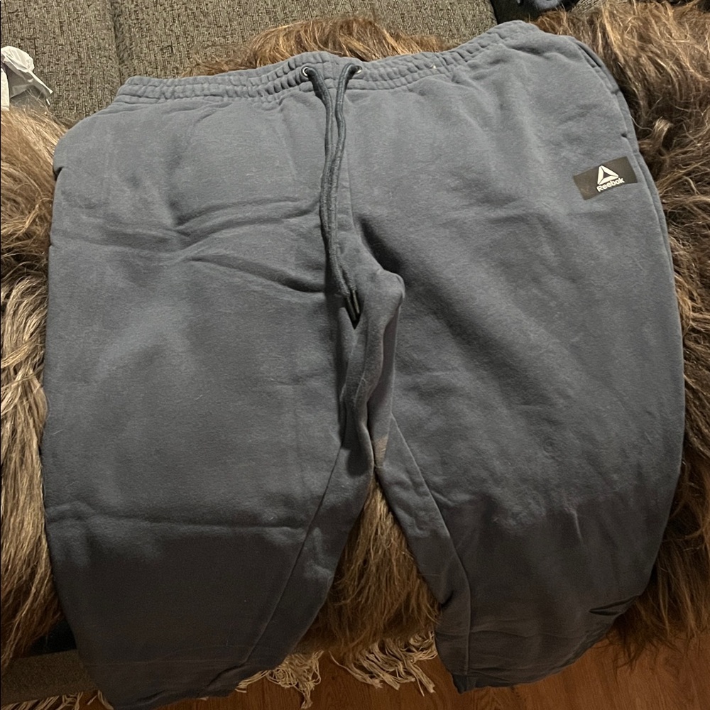 Reebok Men's Blue Joggers